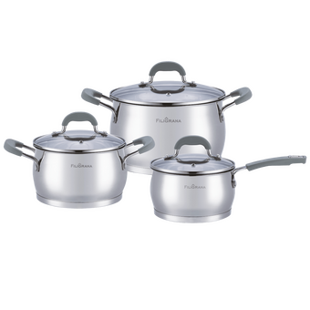  Набор посуды FILIGRANA Colette FG125CLT01ST нерж 