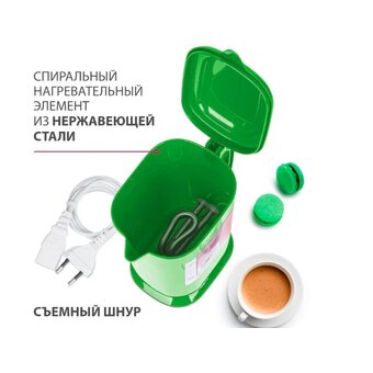  Электрочайник Мастерица ЭЧ-1,0/0,8-220З сиреневый прозрачный 