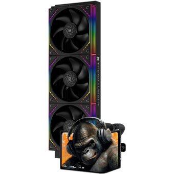  СВО Thermalright Levita Vision 360 ARGB Black (TRLV360AB) / 3x120mm ARGB PWM Fans 