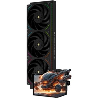  СВО Thermalright Levita Vision 360 UB ARGB Black (TRLV360UBAB) / 3x120mm ARGB PWM Fans 