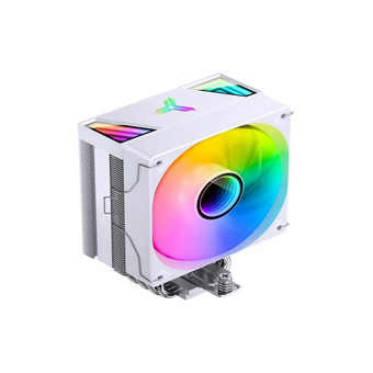  Кулер JONSBO CR-1000 V3 Pro ARGB white (230W, 4-pin PWM, 157mm, Al/Cu, 6x6mm, 1x120mm, 70.8CFM, 33.2dBA, 1800RPM, S 1851) 