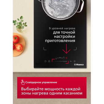  Варочная поверхность Hansa BHI38600 черный 