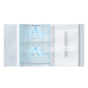  Холодильник Midea MDRB489FGE02OE серебристый 