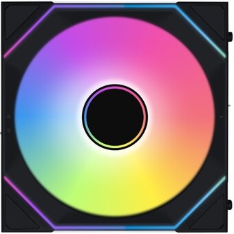  Вентилятор Lian Li UNI Fan SL-INF Wireless 140 Reverse Blade/14RSLIN1W1B Black/(G99.14RSLIN1W1B.R0) 140x140x25мм (PWM, ARGB, 1700 об/мин, 28,6dBa) 
