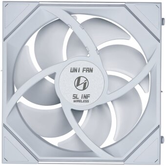  Вентилятор Lian Li UNI Fan SL-INF Wireless 140 Reverse Blade/14RSLIN1W1W White/(G99.14RSLIN1W1W.R0) 140x140x25мм (PWM, ARGB, 1700 об/мин, 28,6dBa) 