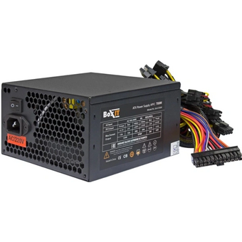  Блок питания BOXIT JM-A700w black 700W (ATX, APFC, 20+4P, 2xPCIe 6+2P, 120mm fan) 