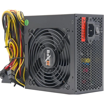  Блок питания BOXIT JM-A500w black 500W (ATX, APFC, 20+4P, PCIe 6+2P, P8(4+4) 650mm, 120mm fan) 