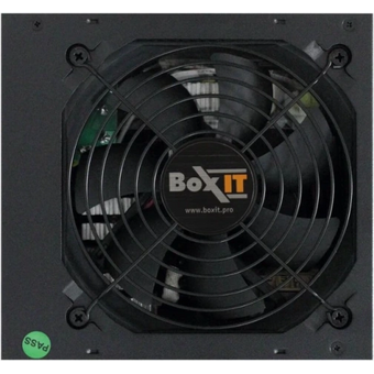  Блок питания BOXIT JM-A500w black 500W (ATX, APFC, 20+4P, PCIe 6+2P, P8(4+4) 650mm, 120mm fan) 
