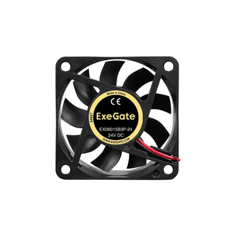  Вентилятор Exegate EX06015B3P-24 EX297076RUS 60x60x15 mm, 5000rpm, 21.5CFM, 35,5dBa, 3-pin 