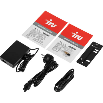 Неттоп IRU Tactio 525 (2164337) Ryzen 5 6600H (3.3) 16Gb SSD1Tb 660M Windows 11 Pro GbitEth WiFi BT 120W черный (RUS) 