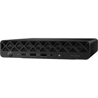  Неттоп HP ProDesk 4 Mini (BY7B2ET) G1i Mini U5 225T (2.5) 16Gb SSD512Gb Graphics без ОС GbitEth WiFi BT 90W kb мышь клавиатура черный 