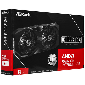  Видеокарта ASROCK RX 7650 8GB (RX7650GRE CL SE 8GO) PCIE16 