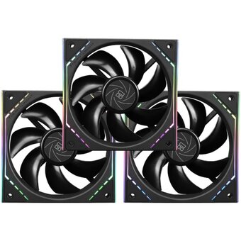  Комплект вентиляторов (3 шт.) Thermalright TL-M12 X3 (Pack of 3) (TRTLM12.3P) / ARGB / 120mm PWM 