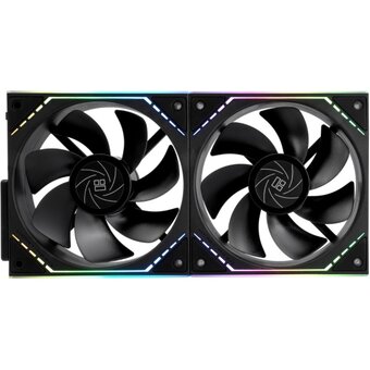 Комплект вентиляторов (2 шт.) Thermalright TL-M12QR X2 (Pack of 2) (TRTLM12QRX2.2P) / Reverse / ARGB / 120mm PWM 