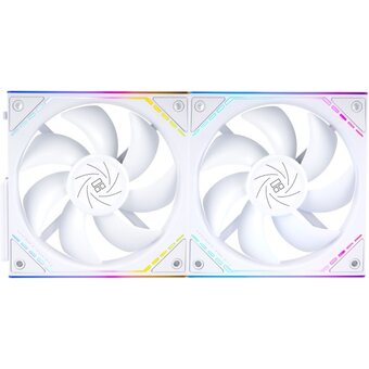  Комплект вентиляторов (2 шт.) Thermalright TL-M12QW X2 (Pack of 2) (TRTLM12QWX2.2P) / ARGB / 120mm PWM 