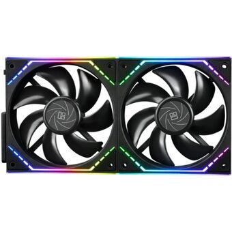  Комплект вентиляторов (2 шт.) Thermalright TL-M12Q X2 (Pack of 2) (TRTLM12QX2.2P) / ARGB / 120mm PWM 