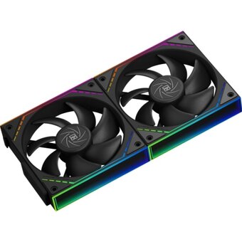  Комплект вентиляторов (2 шт.) Thermalright TL-M12Q X2 (Pack of 2) (TRTLM12QX2.2P) / ARGB / 120mm PWM 