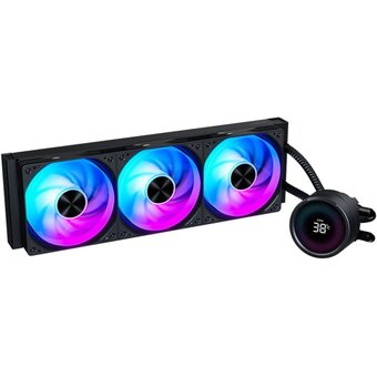  СВО XASTRA LQ360 ARGB BK Intel LGA LGA1851/1700/1200/115X/AM5/AM4 ( 3x120 ARGB fan,Matrix Screen 2.6 ", black) Ret 