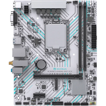  Материнская плата MAXSUN MS-B760M Gaming WiFi Ice 