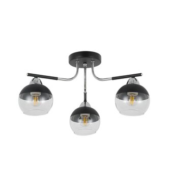  Люстра HIPER Tommy H181-3, 3х60Вт, черный 