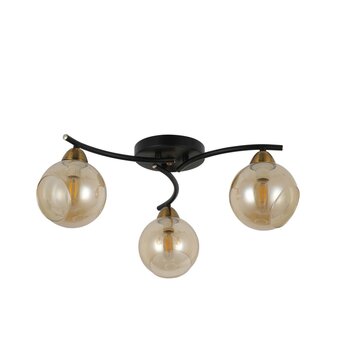  Люстра HIPER Indira H182-3, 3х40Вт, черный 