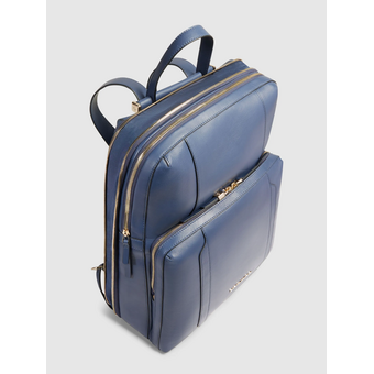  Рюкзак Piquadro Circle CA6216W92/BLU4 синий натуральная кожа 