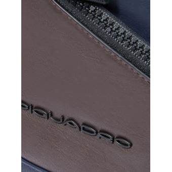  Рюкзак слинг Piquadro Harper CA6784AP/BLUTM синий натуральная кожа 