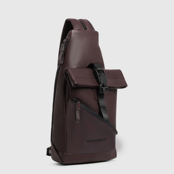  Рюкзак слинг Piquadro Harper CA6784AP/TM коричневый натуральная кожа 