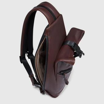  Рюкзак слинг Piquadro Harper CA6784AP/TM коричневый натуральная кожа 