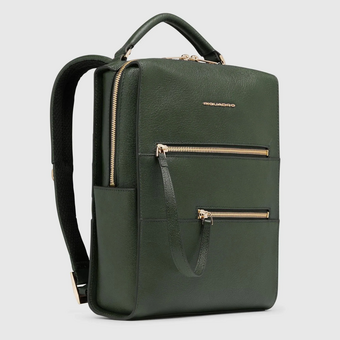  Рюкзак Piquadro Patricia CA6771W140/VE зеленый кожа 