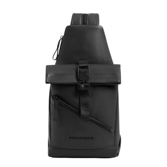  Рюкзак слинг Piquadro Harper CA6784AP/N черный натуральная кожа 