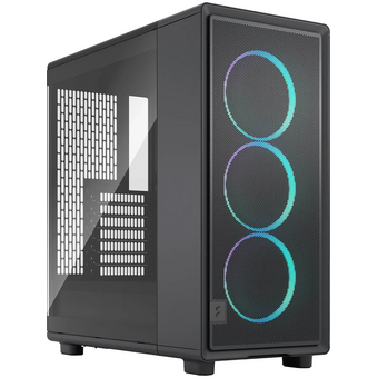  Корпус Fractal Design Epoch TG RGB Light Tint (FD-C-EPO1A-04), без БП, Midi-Tower, 3x120mm ARGB, 2xUSB-A 3.2 + 1xUSB Type-C ATX, mITX 