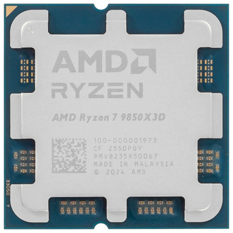  Процессор AMD Ryzen 7 9850X3D (100-000001973) APU AM5 (Granite Ridge AM5,8C/16T, 4.7/5.6GHz, 96MB, 120W, Radeon Graphics) OEM 