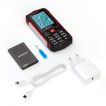  Мобильный телефон Maxvi R10 red 