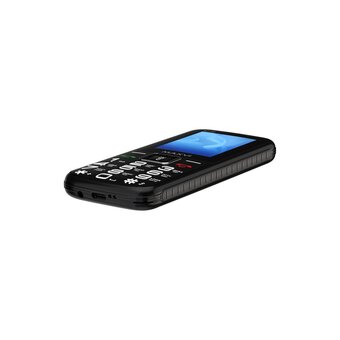  Мобильный телефон Maxvi RT-04 black + док-станция 