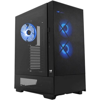  Корпус In-Win Modfree Base (IW-CS-MFBASE-BLK), без БП, Full-Tower, TG, 3x140mm ARGB, 2xUSB-A 3.0 + 1xUSB-C 3.2, E-ATX, ATX, mITX Black 