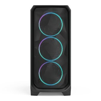  Корпус Fractal Design Meshify 3 RGB TG Light Tint (FD-C-MES3A-06), без БП, Midi-Tower, 3x140mm ARGB, 2xUSB-A 3.2 + 1xUSB Type-C E-ATX 