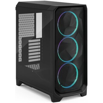  Корпус Fractal Design Meshify 3 RGB TG Light Tint (FD-C-MES3A-06), без БП, Midi-Tower, 3x140mm ARGB, 2xUSB-A 3.2 + 1xUSB Type-C E-ATX 