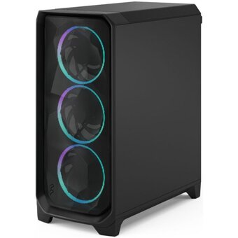  Корпус Fractal Design Meshify 3 RGB TG Light Tint (FD-C-MES3A-06), без БП, Midi-Tower, 3x140mm ARGB, 2xUSB-A 3.2 + 1xUSB Type-C E-ATX 