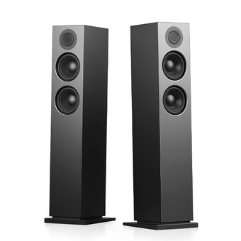  Фронтальные колонки AUDIO PRO A48, 2 колонки в комплекте черный 