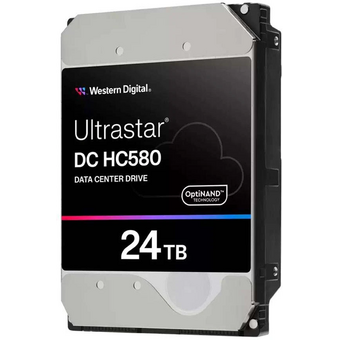  HDD WD Ultrastar DC HC580 WUH722424AL5204 SAS Server 24Tb 7200 12Gb/s 512MB 1 year warranty 