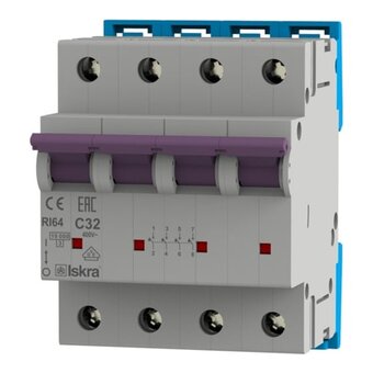  Автоматический выключатель Mean Well Iskra RI 64 (00237117) 