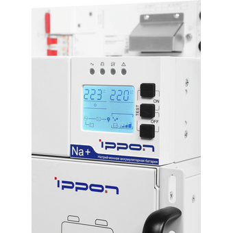  ИБП Ippon Na+ II RTA 10K 10000Вт 10000ВА белый (2151389) 