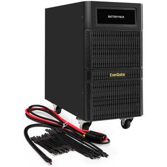  Батарейный блок ExeGate PowerExpert BB-240V.20S9Ah (EX299044RUS) для TL-575-6kVA.240V, TL-575-10kVA.240V (батареи 12V 9Ah 20шт) 