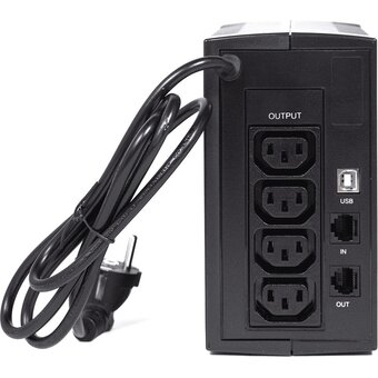  ИБП Импульс Юниор 850 (JN85104) 480Вт 850ВА черный 