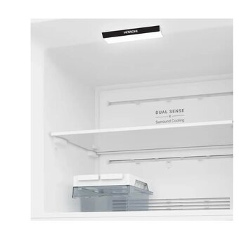  Холодильник Hitachi HRTN6443SUCS черный инвертер 