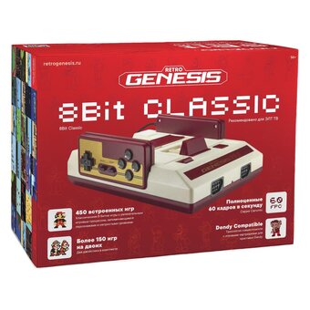  Игровая приставка Retro Genesis 8 Bit Classic + 450 игр (ConSkDn135) 