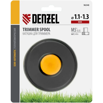  Катушка для садовых триммеров Denzel 96348 d-1.3мм L-3м для TE-350 