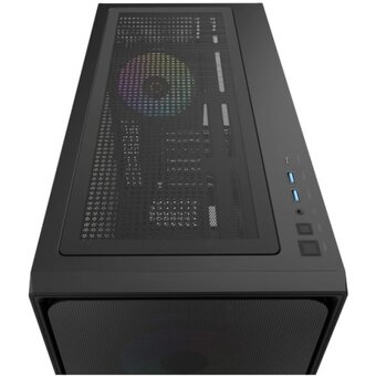  Корпус Ocypus Case Delta C70 ARGB BK (Delta-C70-BKG400XX-GL) EATX / win / black / 4 ARGB fans /no PSU 