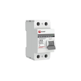  УЗО EKF ВД-100 PROxima (elcb-2-63-30-em-a-pro) 